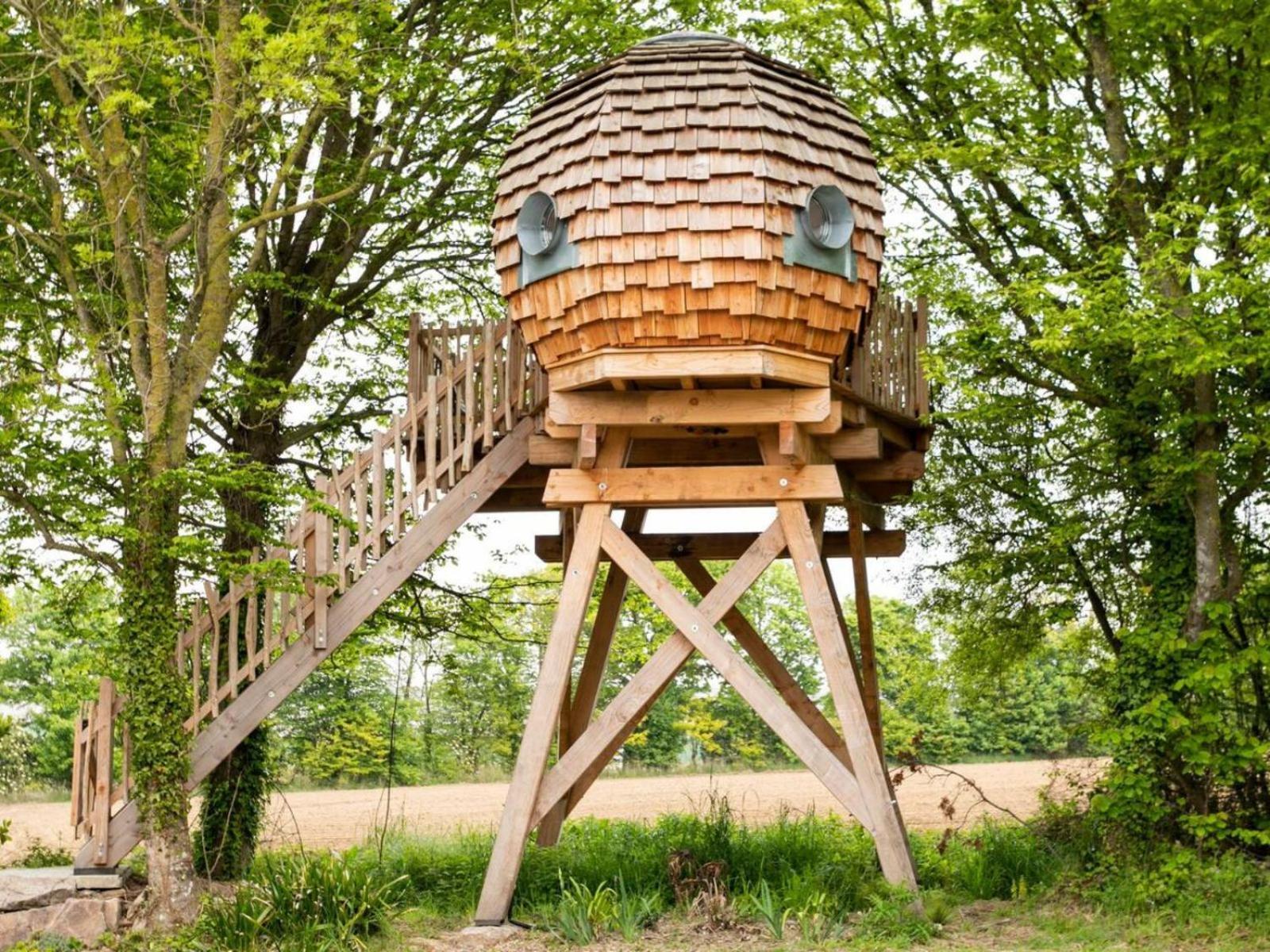 La Ville Es Renais - Ferme Et Maison D'Hotes Insolite แอร์คิ ภายนอก รูปภาพ