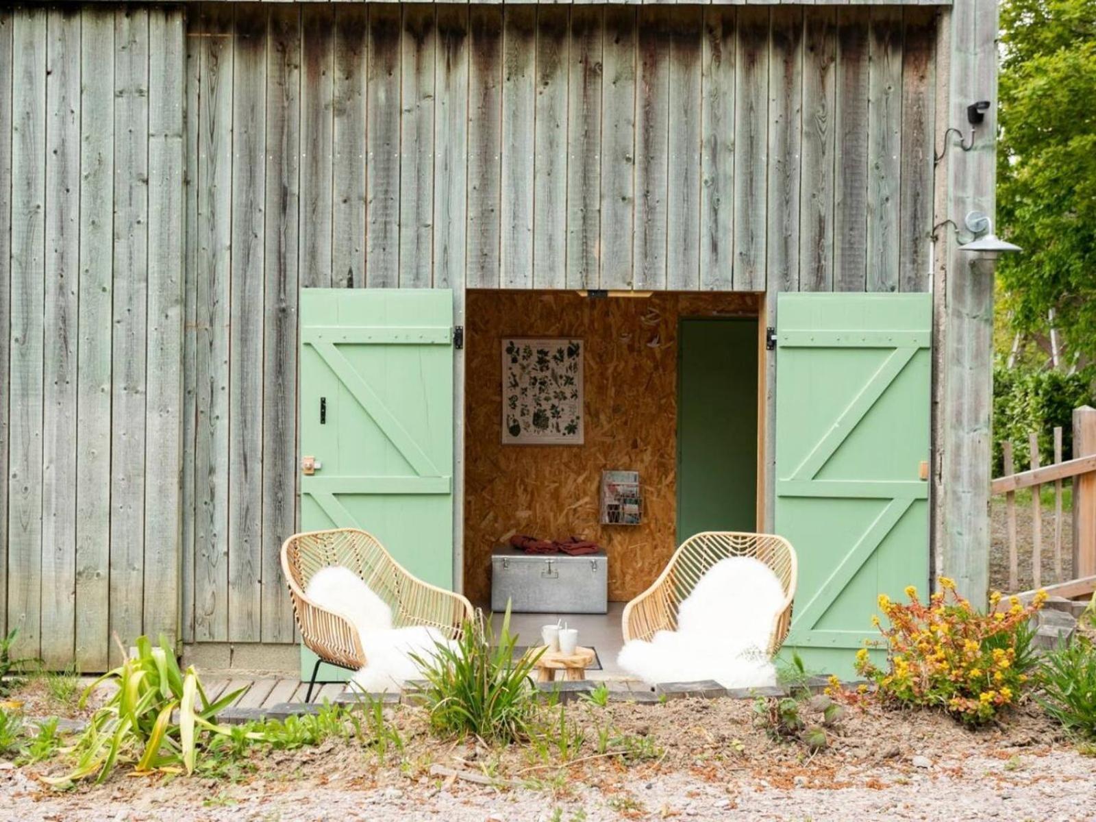 La Ville Es Renais - Ferme Et Maison D'Hotes Insolite แอร์คิ ภายนอก รูปภาพ